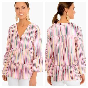 Pomander Place Bermuda Pink‎ Sorbet Kenzo Top blouse Size L pink